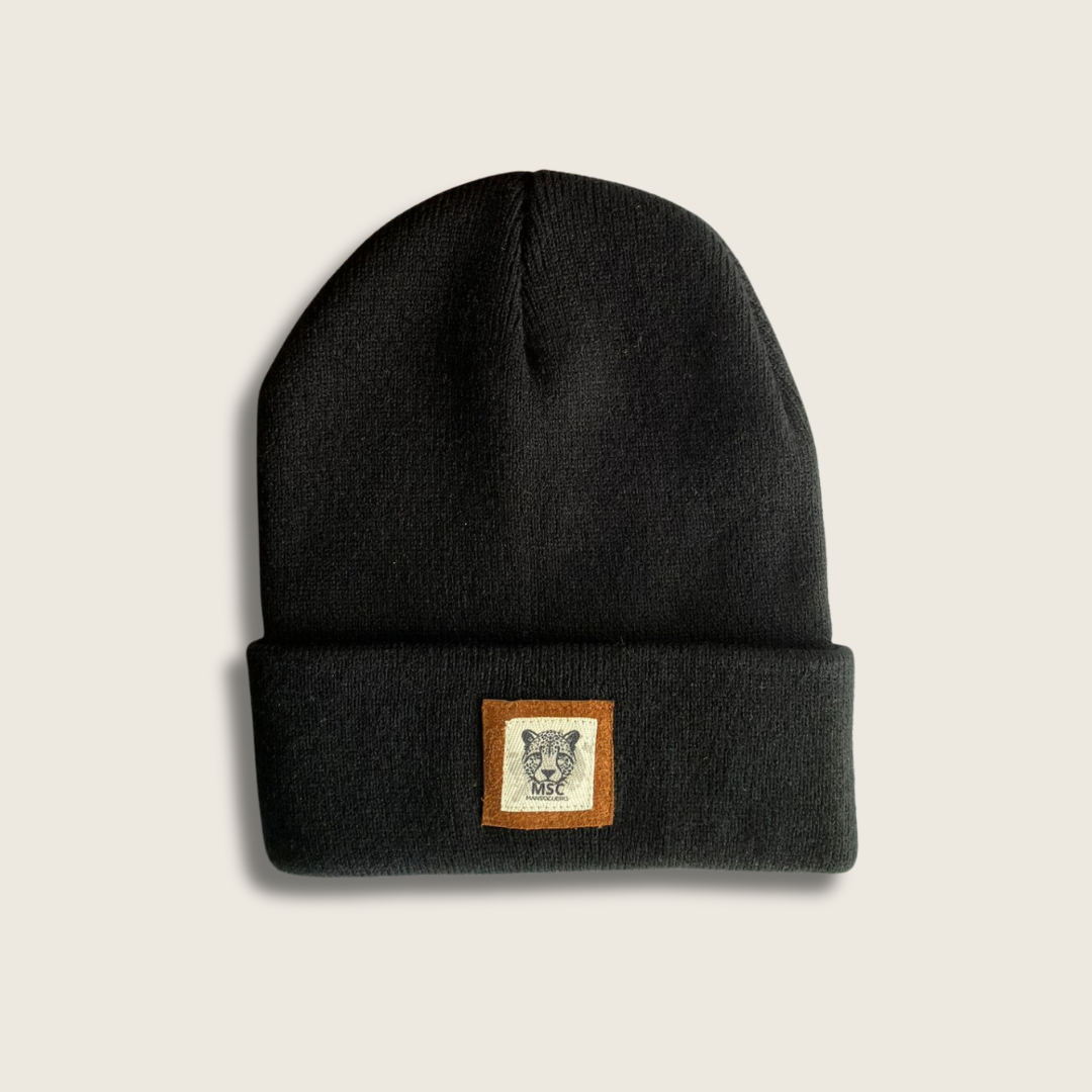 Gorro de lana negro