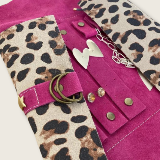 Joyero fucsia Leo