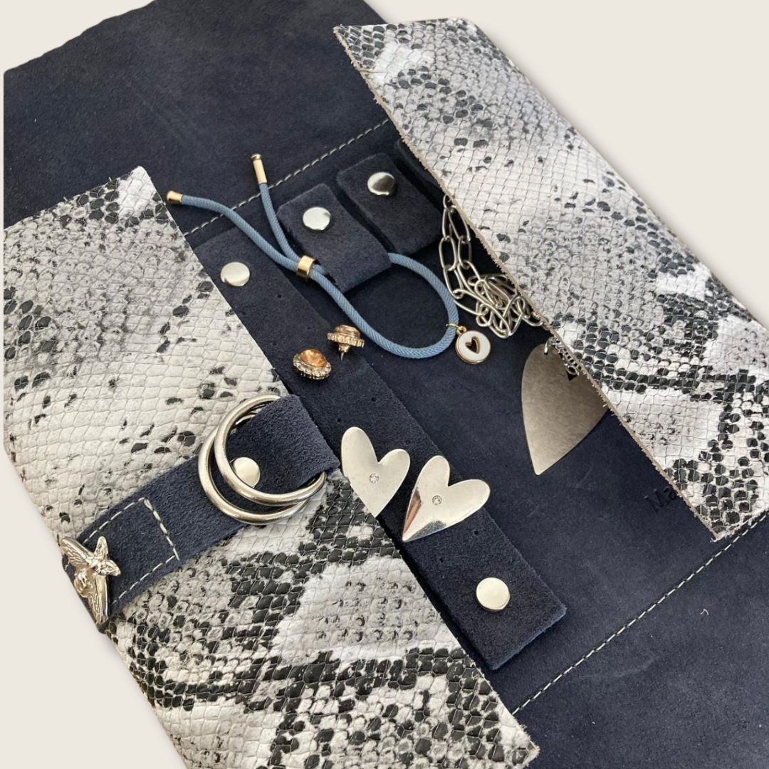 Joyero Snake gris