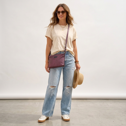 Cartera Estela Uva
