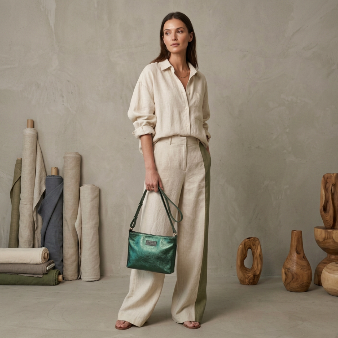 Cartera Estela Verde